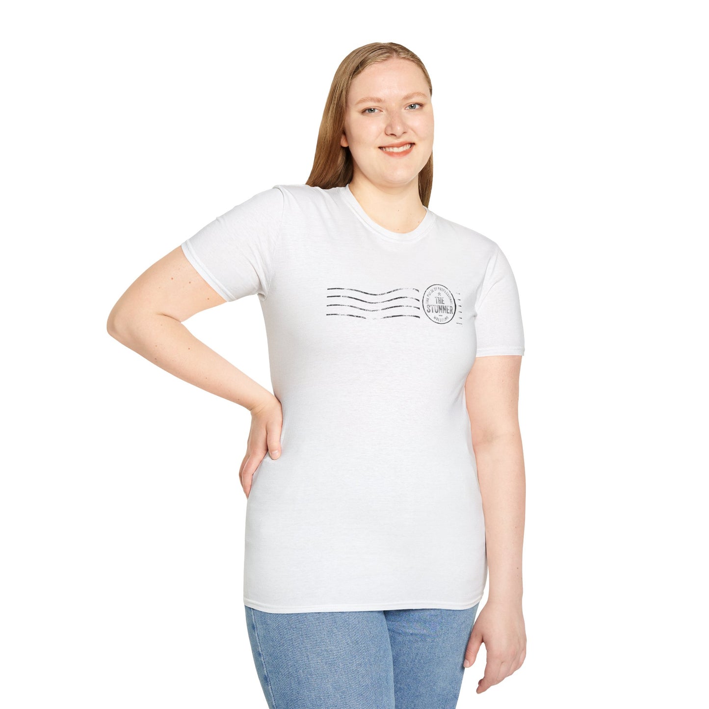 The Stunner Stamp T-Shirt (Black/White)