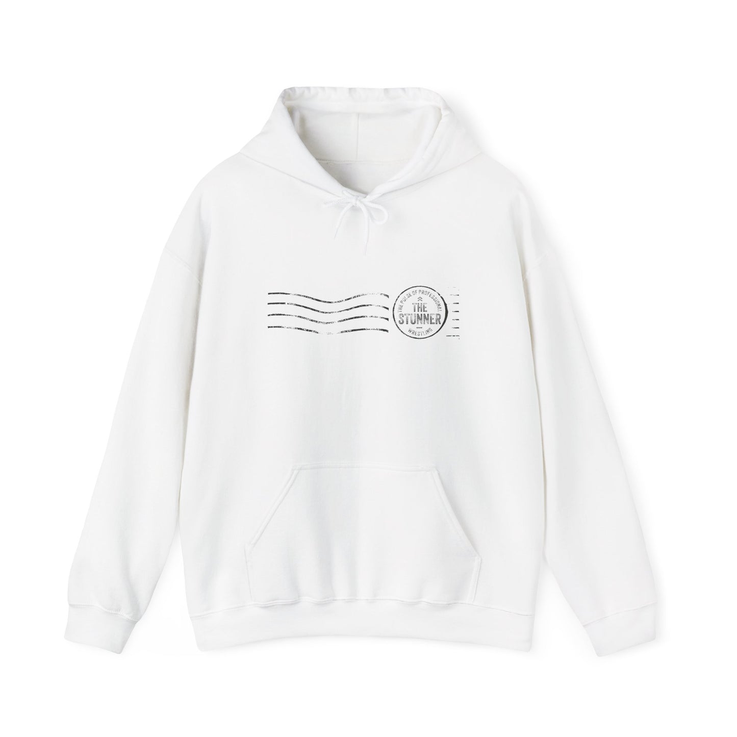 The Stunner Stamp Hoodie (Black/White)