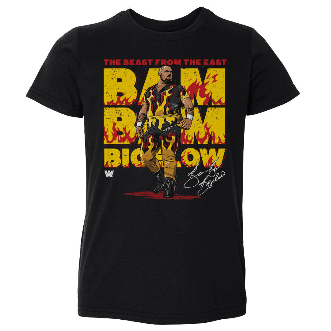 Bam Bam Bigelow Fire WHT