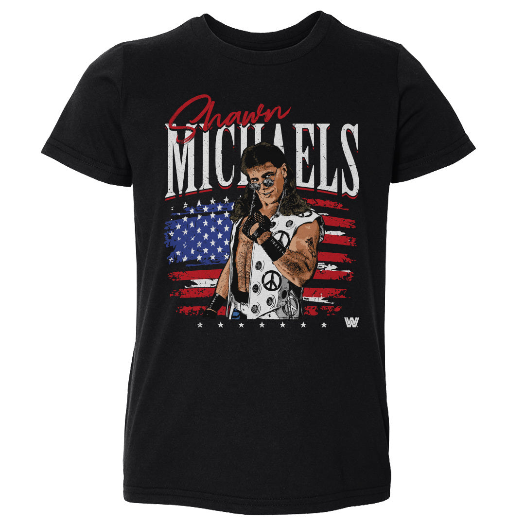 Shawn Michaels American Flag WHT