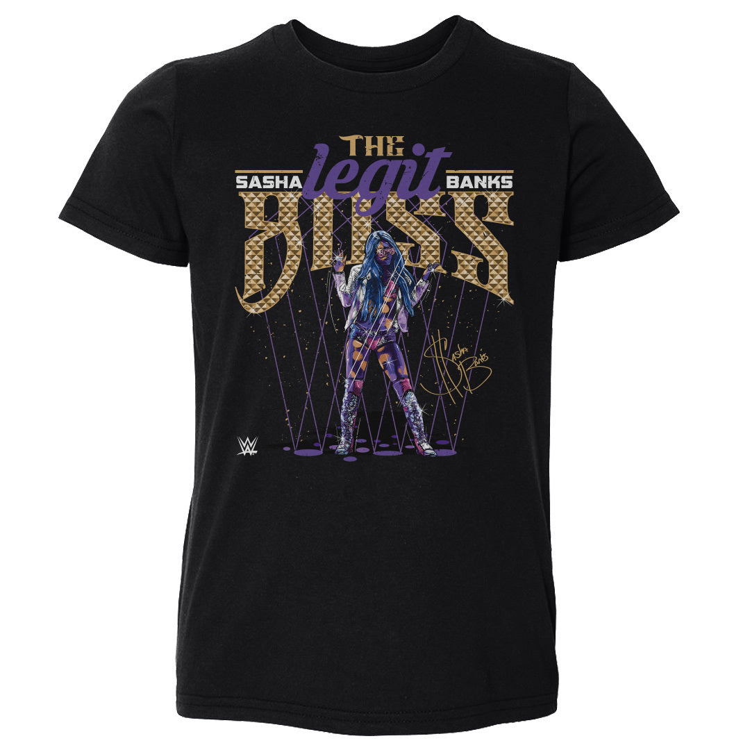 Sasha Banks Legit Boss Lights WHT
