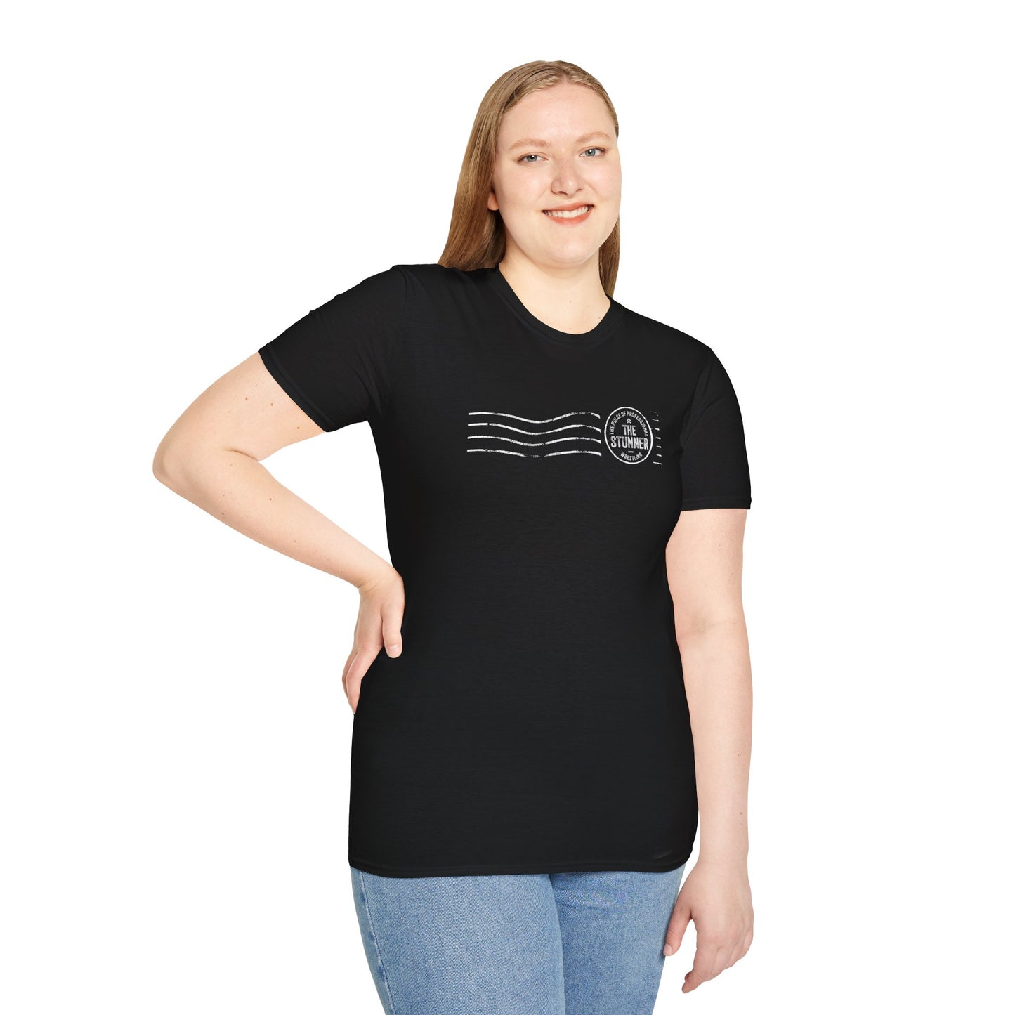 The Stunner Stamp T-Shirt (Black/White)