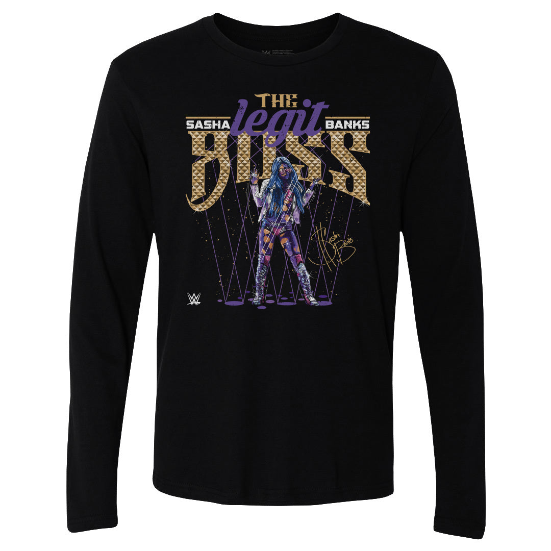 Sasha Banks Legit Boss Lights WHT