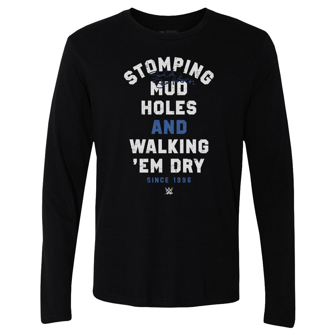 Stone Cold Steve Austin Stomping Mud Holes WHT