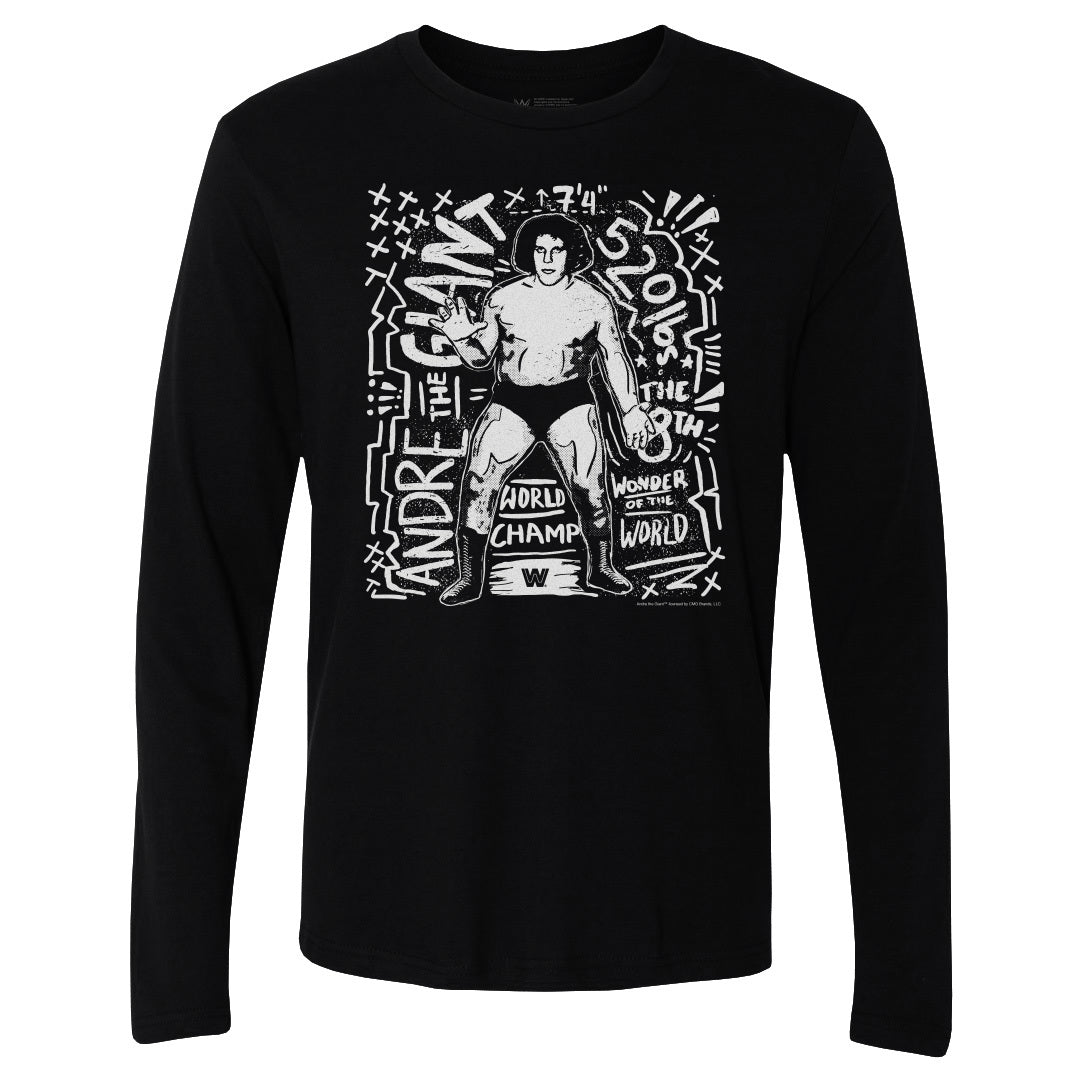 Andre The Giant Graphic WHT