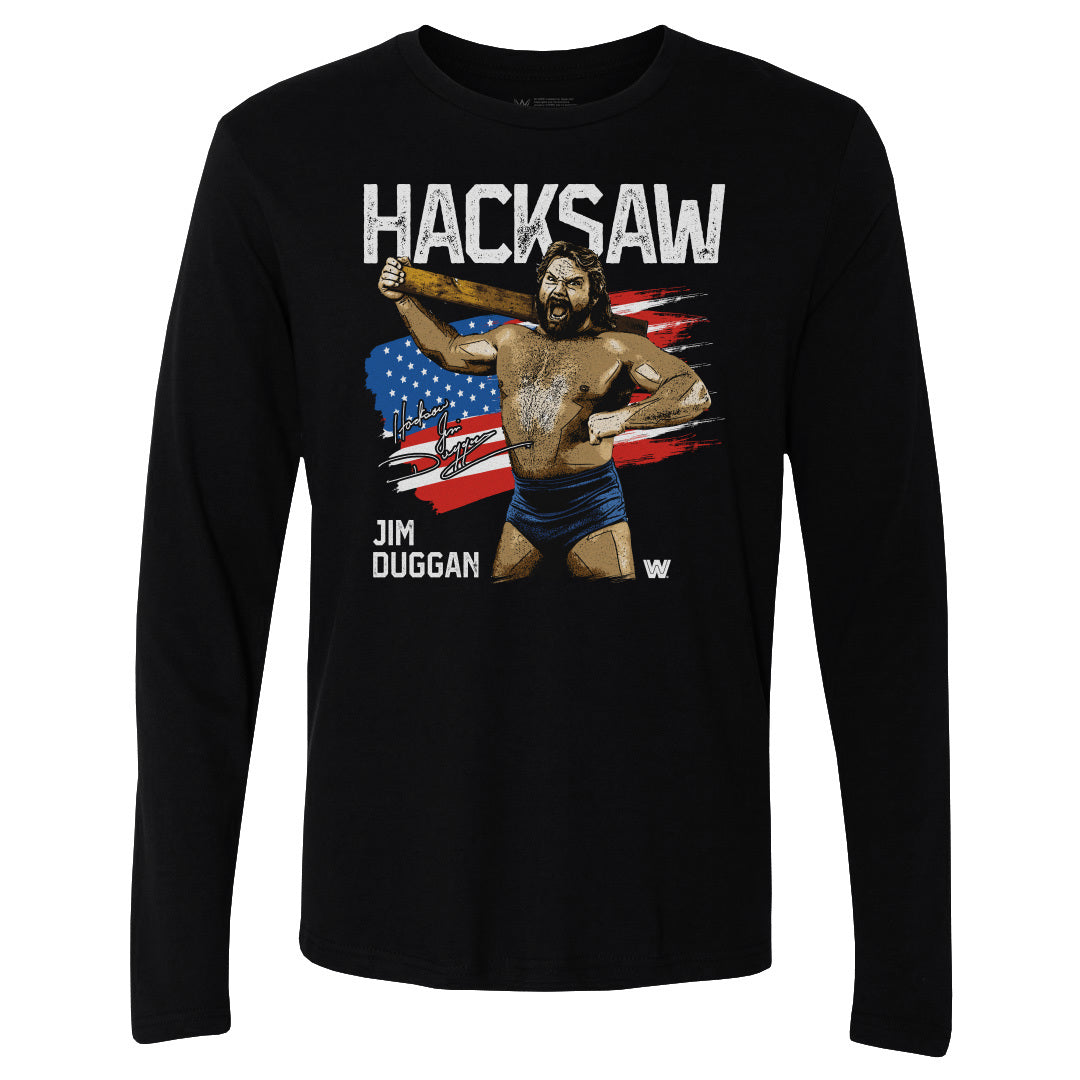 Hacksaw Jim Duggen Flag WHT