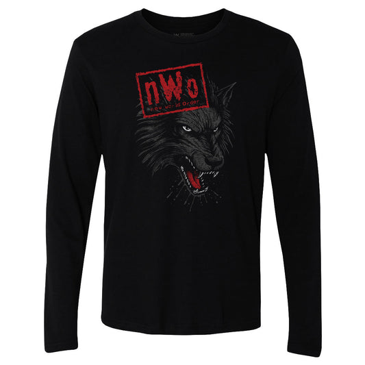 nWo Wolf Logo WHT