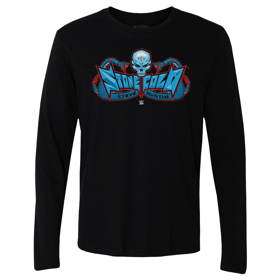 Stone Cold Steve Austin Rattlesnake Text WHT