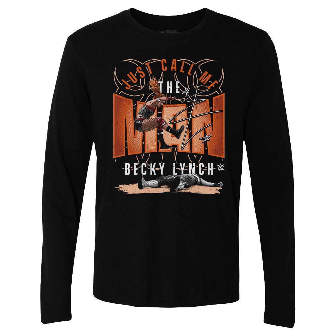 Becky Lynch Leg Drop WHT
