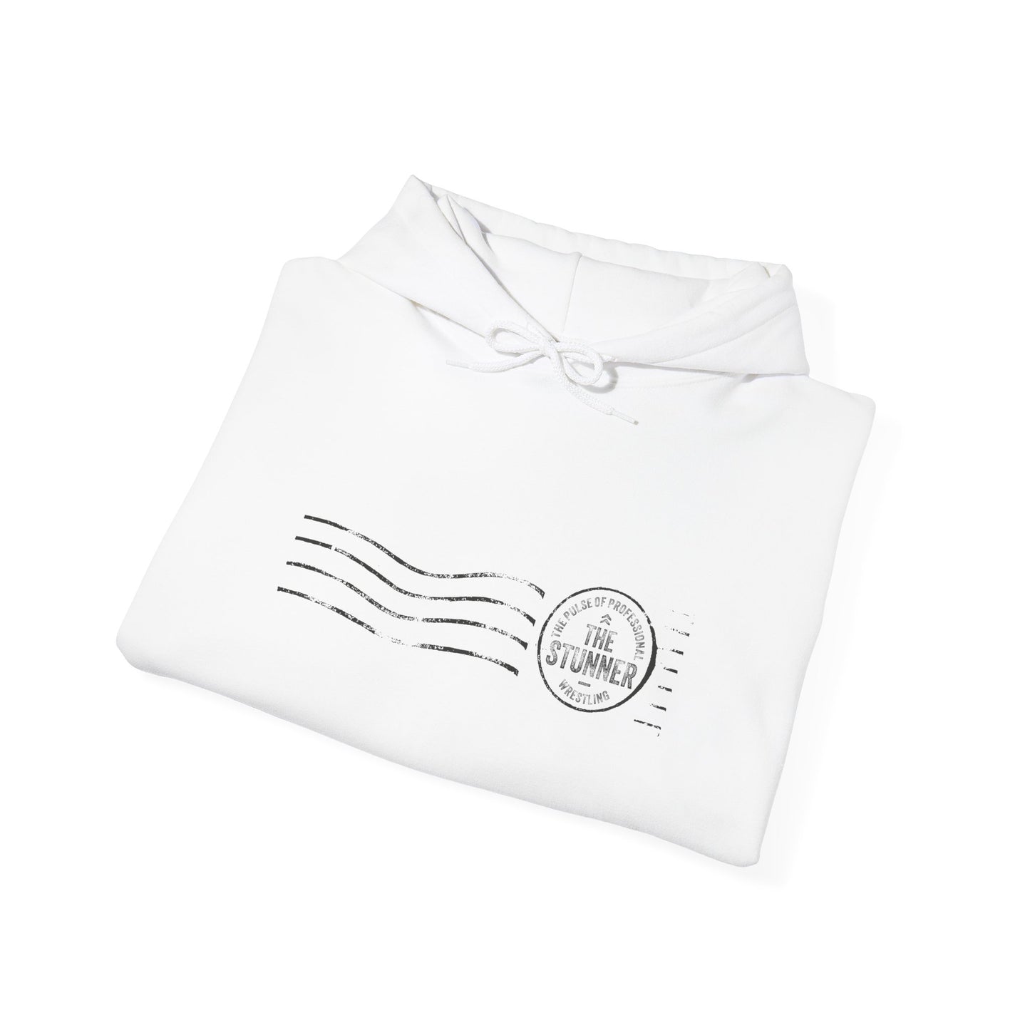 The Stunner Stamp Hoodie (Black/White)