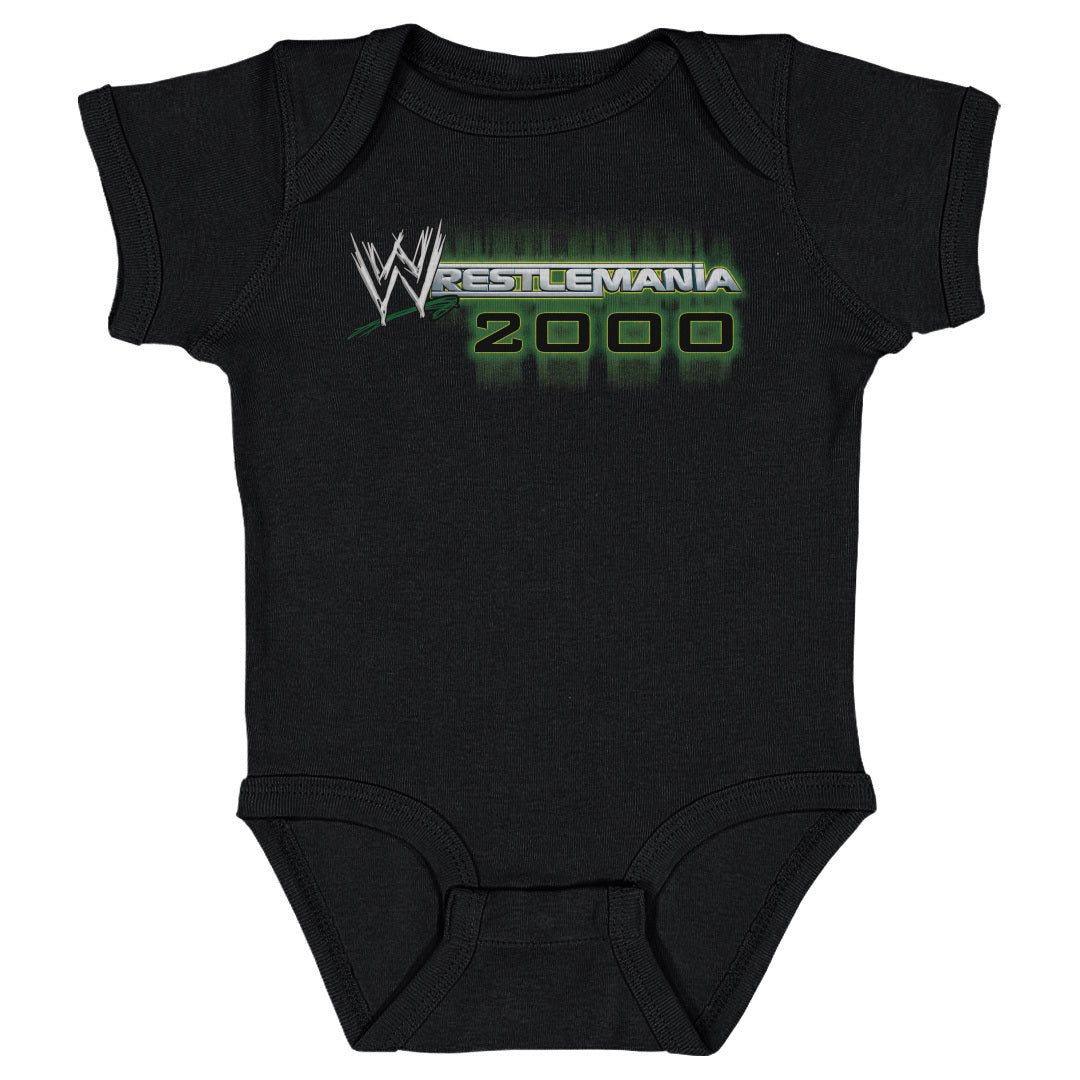 WrestleMania 2000 Logo WHT