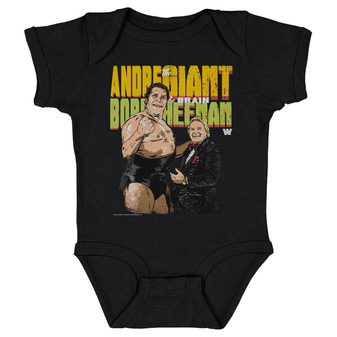 Andre The Giant & Bobby The Brain Heenan WHT