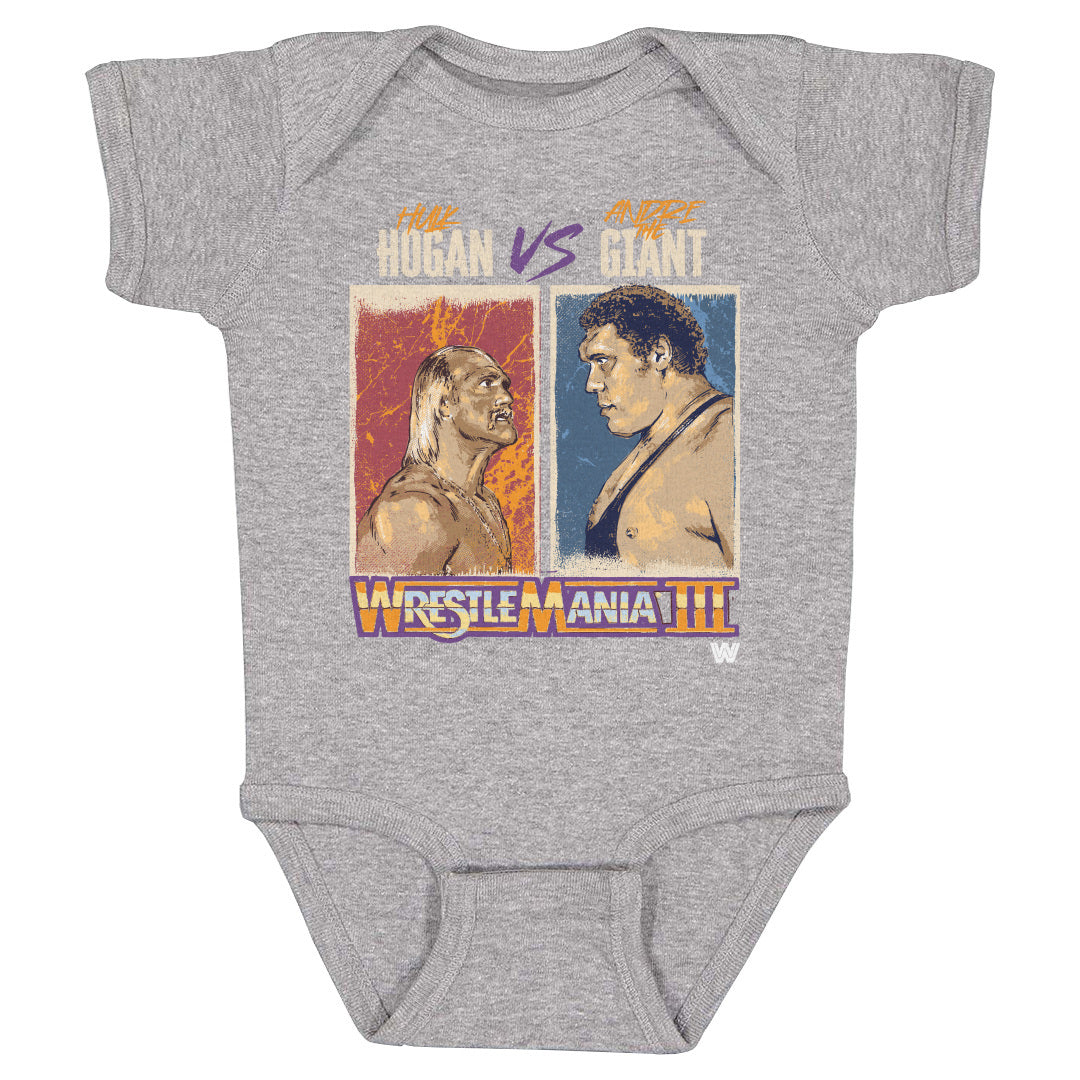 WrestleMania III Hulk Hogan Vs. Andre The Giant WHT