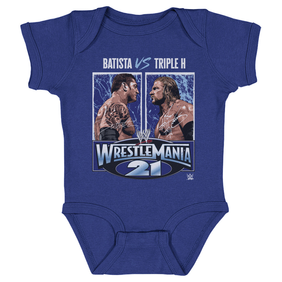 WrestleMania 21 Triple H Vs. Batista WHT