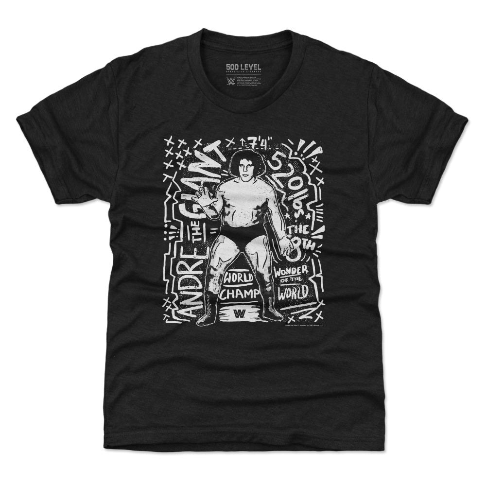 Andre The Giant Graphic WHT