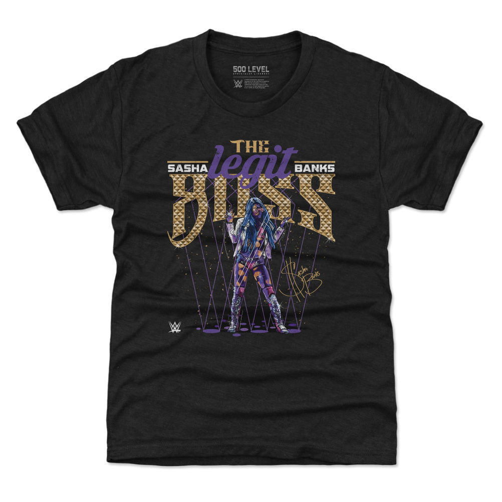 Sasha Banks Legit Boss Lights WHT