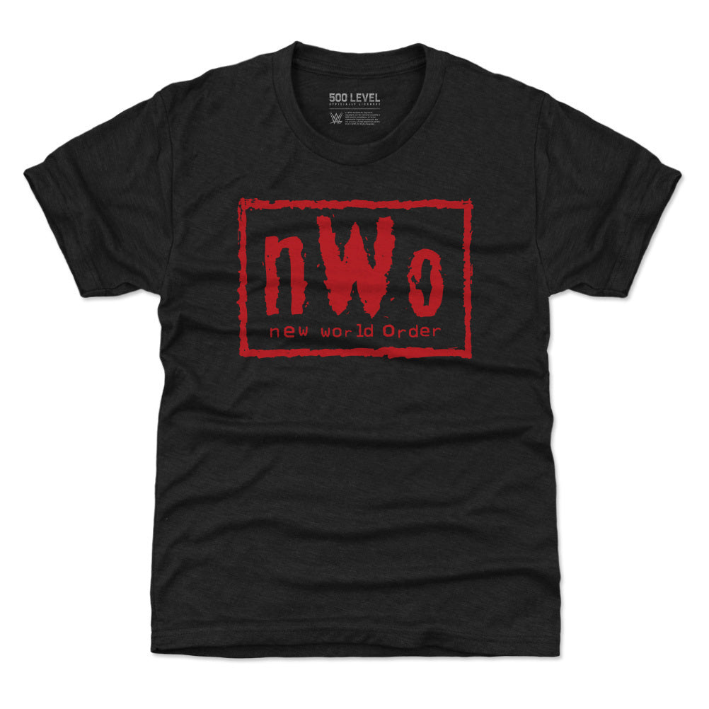 nWo Red Logo WHT