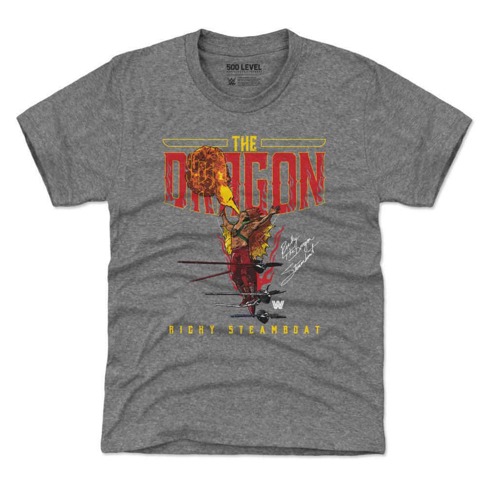 Ricky The Dragon Steamboat Fire WHT