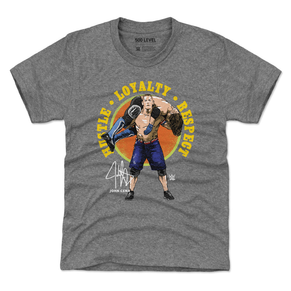 John Cena Hustle Loyalty Respect WHT
