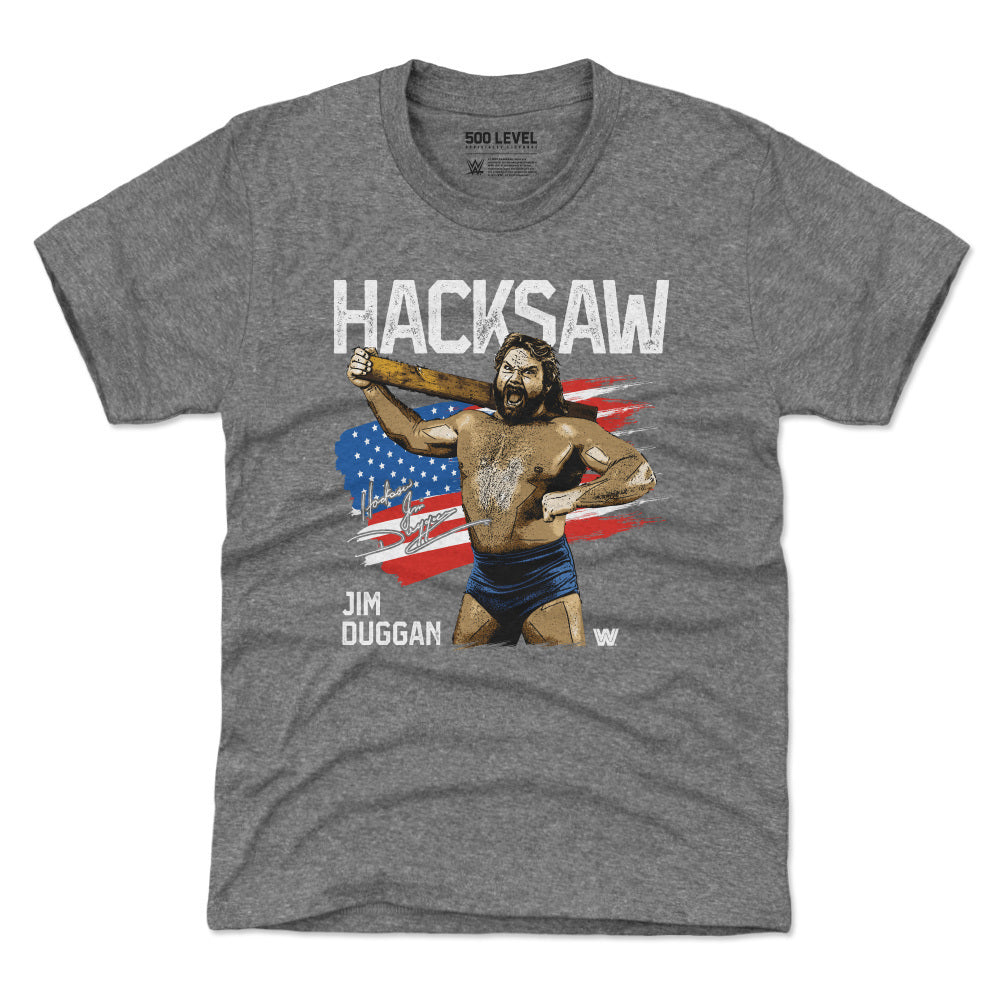 Hacksaw Jim Duggen Flag WHT