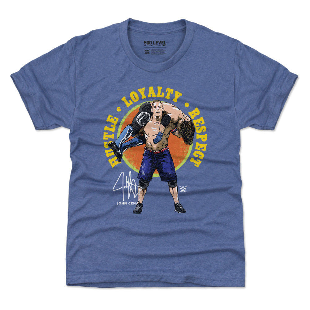 John Cena Hustle Loyalty Respect WHT