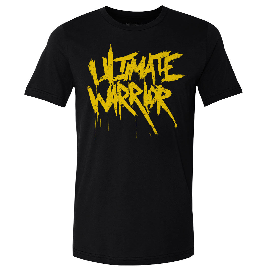 Ultimate Warrior Name Grunge WHT