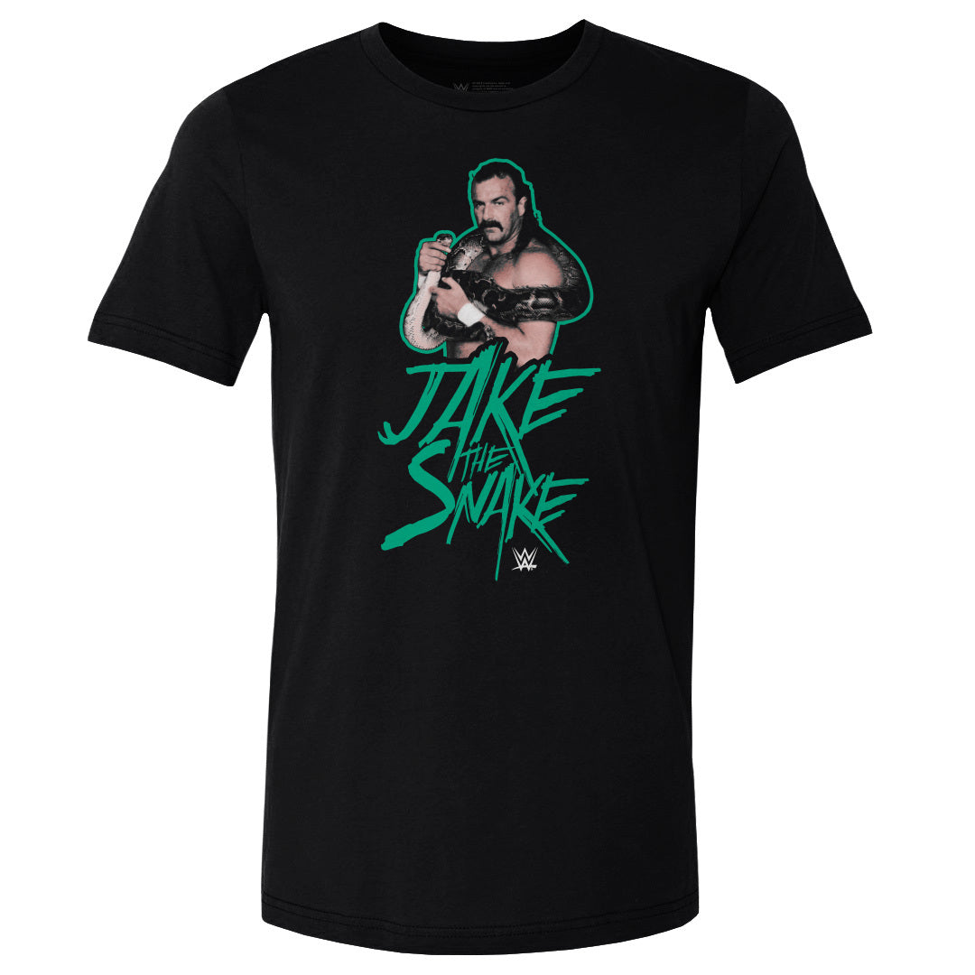 Jake The Snake Name Pose WHT