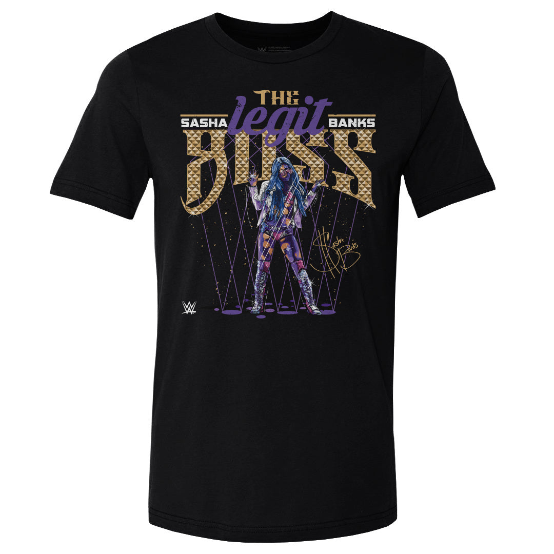 Sasha Banks Legit Boss Lights WHT