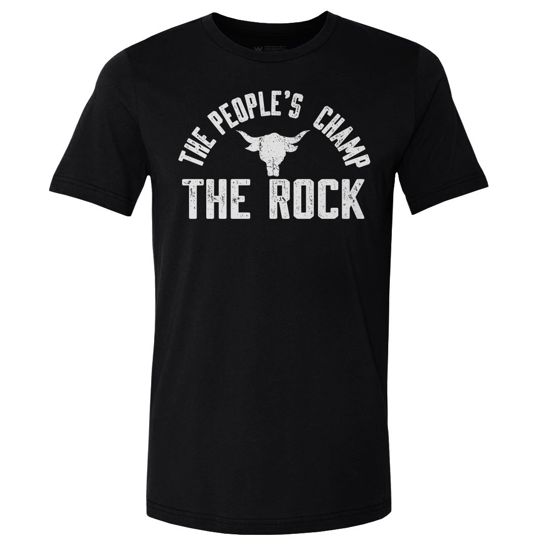 The Rock The People's Champ Logo WHT