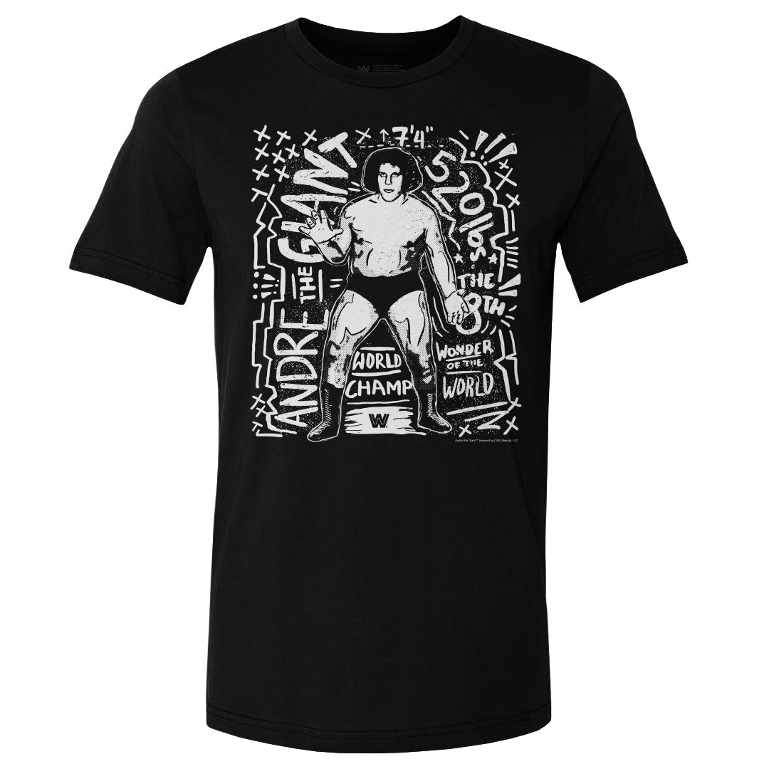 Andre The Giant Graphic WHT