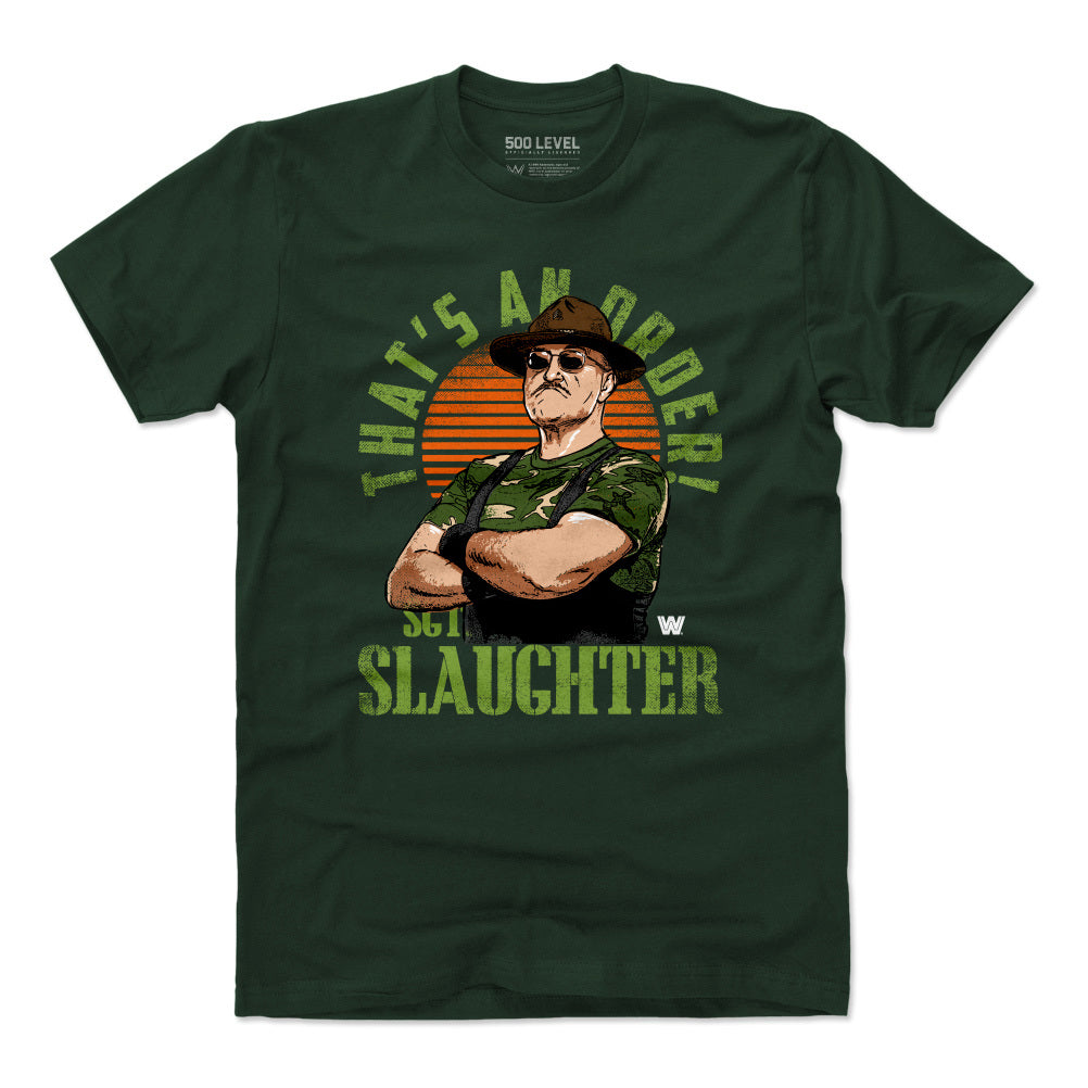 Sgt. Slaughter That's An Order WHT
