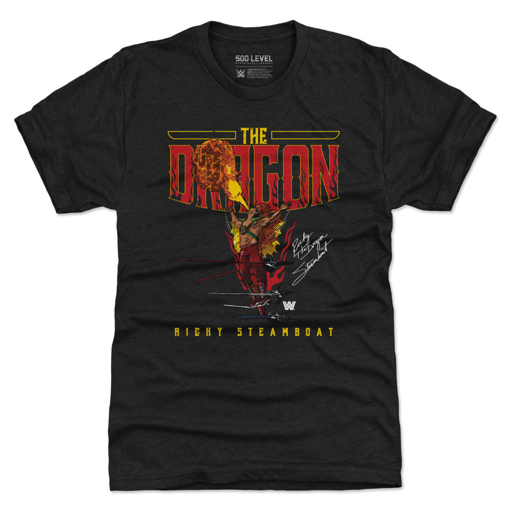 Ricky The Dragon Steamboat Fire WHT