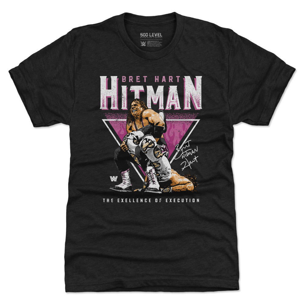 Bret Hart Sharpshooter Triangle WHT