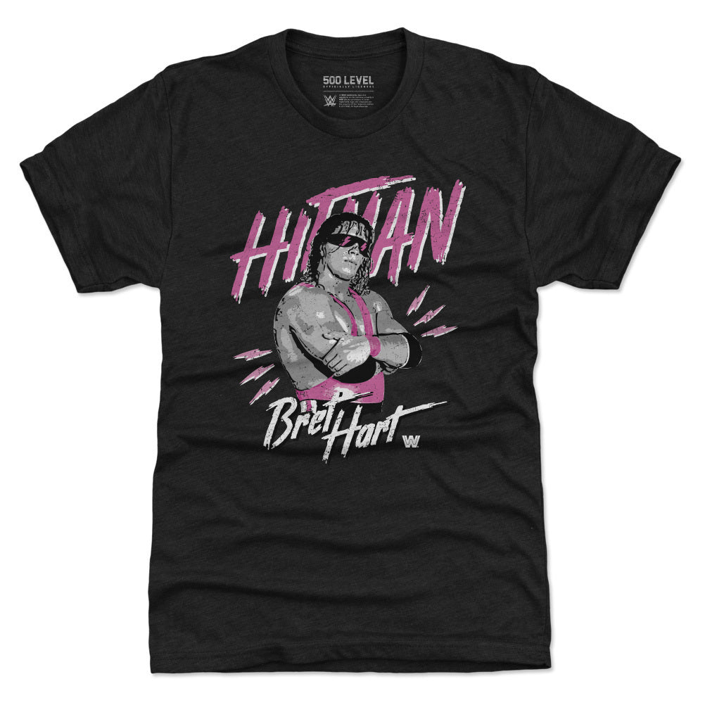 Bret Hart Hitman Pose WHT
