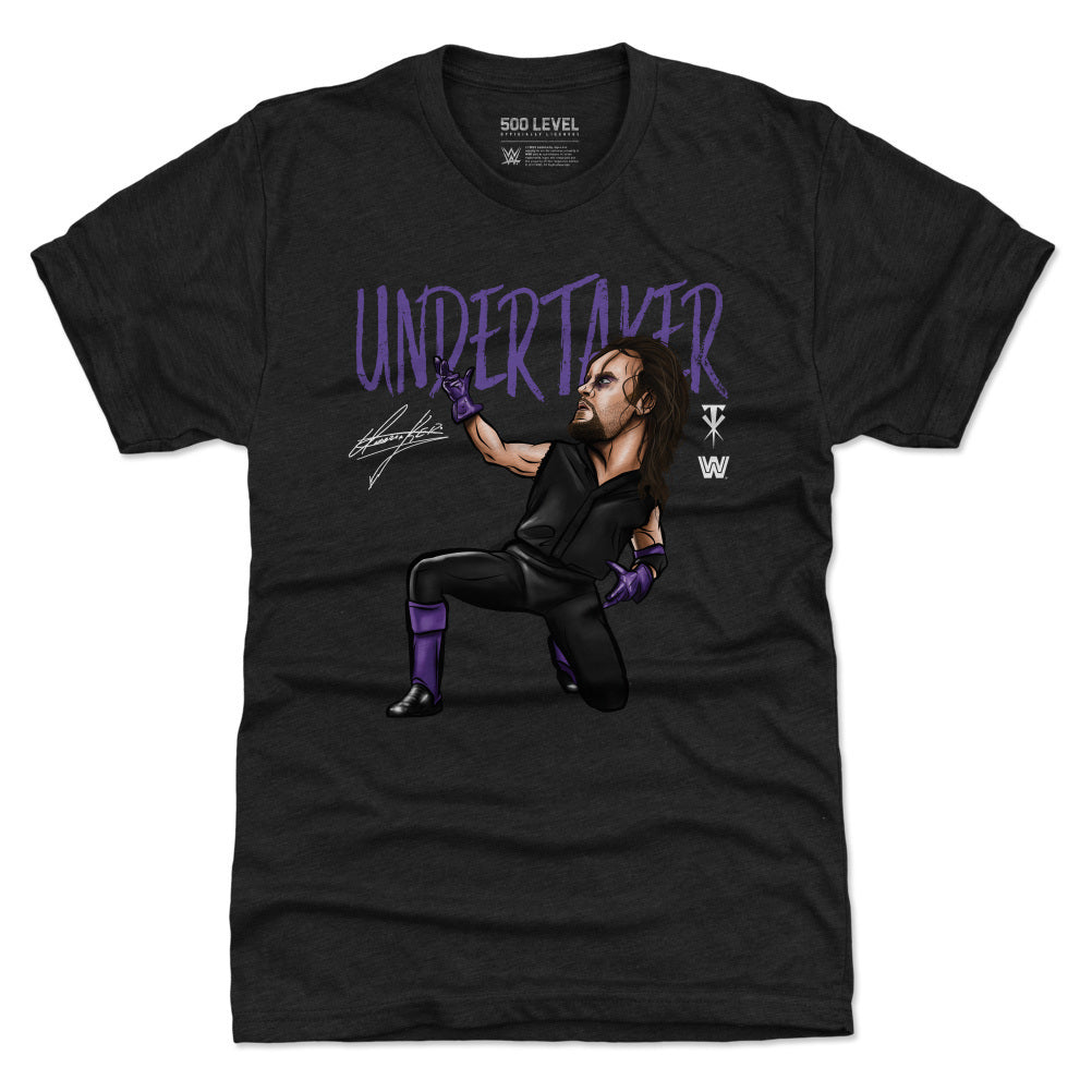 Undertaker Cartoon WHT
