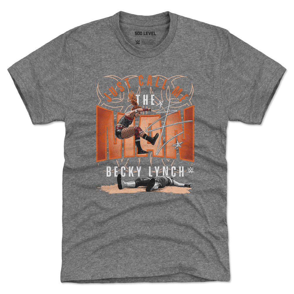 Becky Lynch Leg Drop WHT