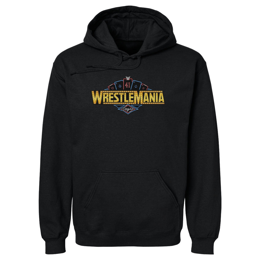 Wrestlemania 41 Las Vegas Logo WHT