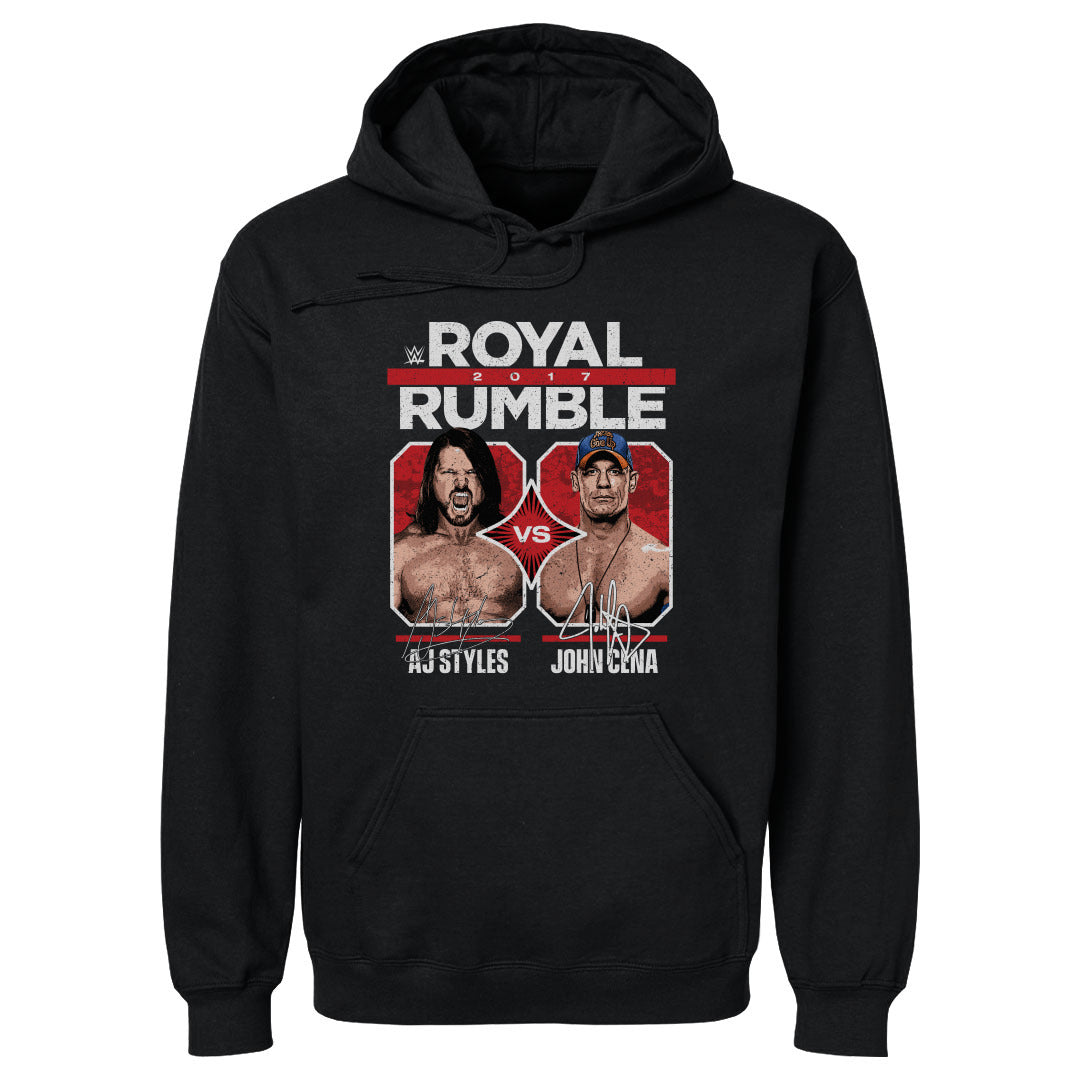John Cena Vs A.J. Styles Royal Rumble 2017 WHT