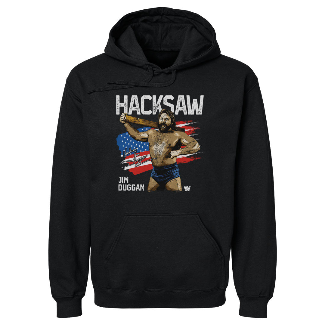 Hacksaw Jim Duggen Flag WHT