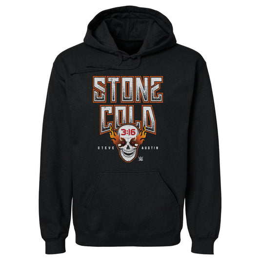 Stone Cold Steve Austin Fire Skull WHT