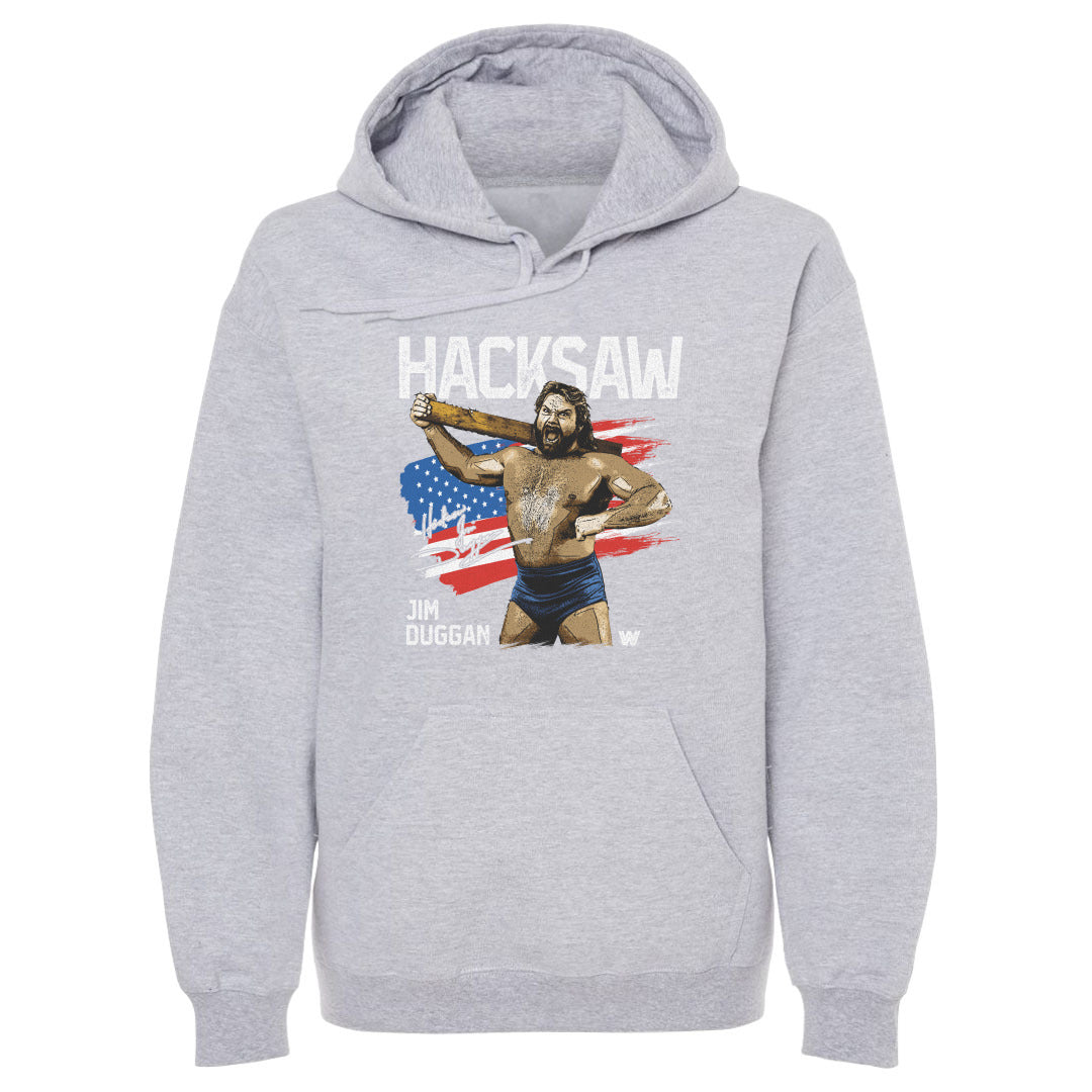 Hacksaw Jim Duggen Flag WHT