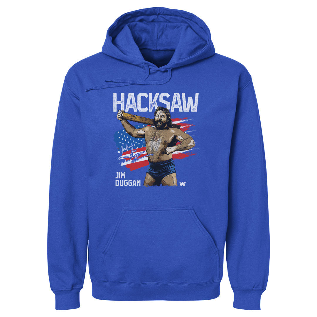 Hacksaw Jim Duggen Flag WHT