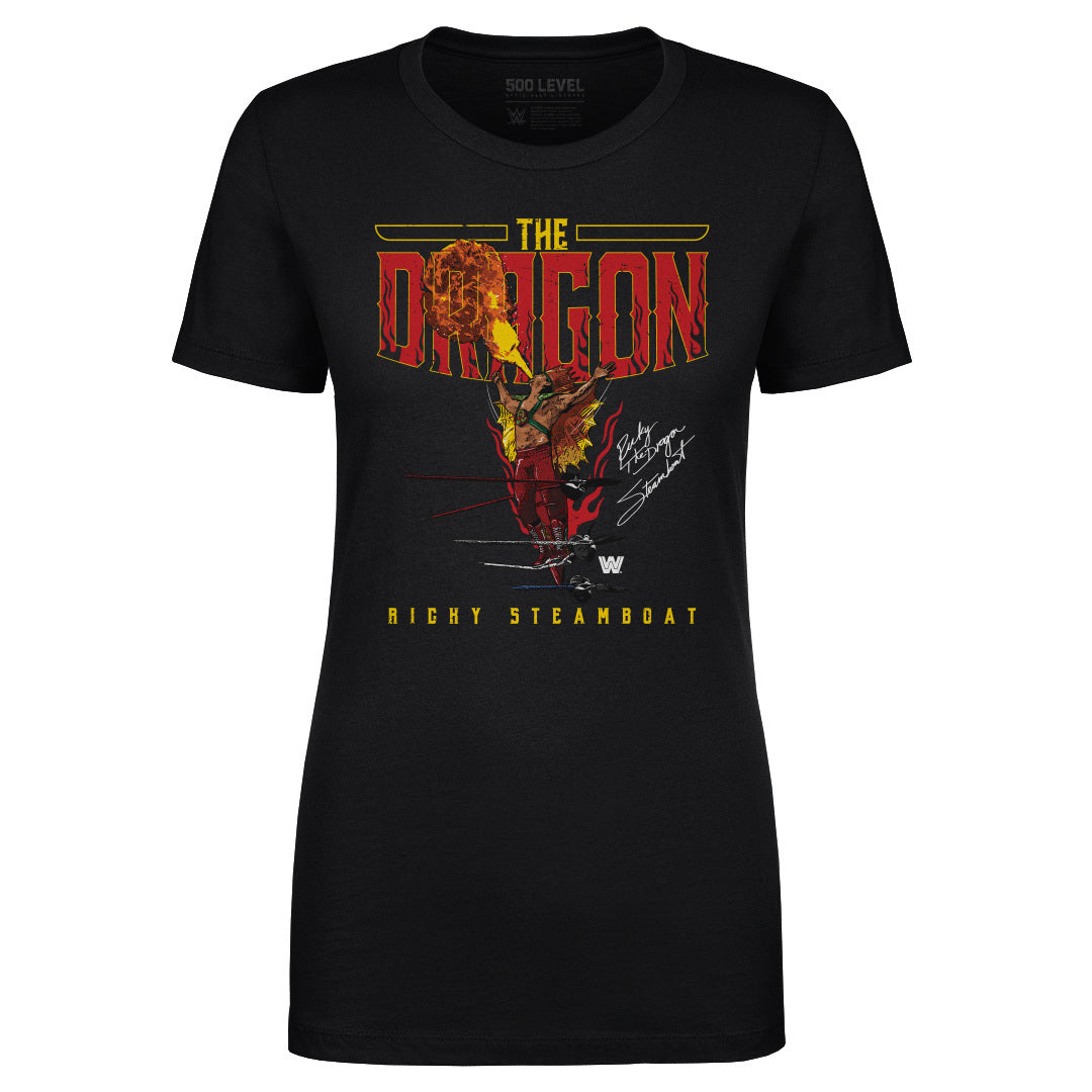Ricky The Dragon Steamboat Fire WHT