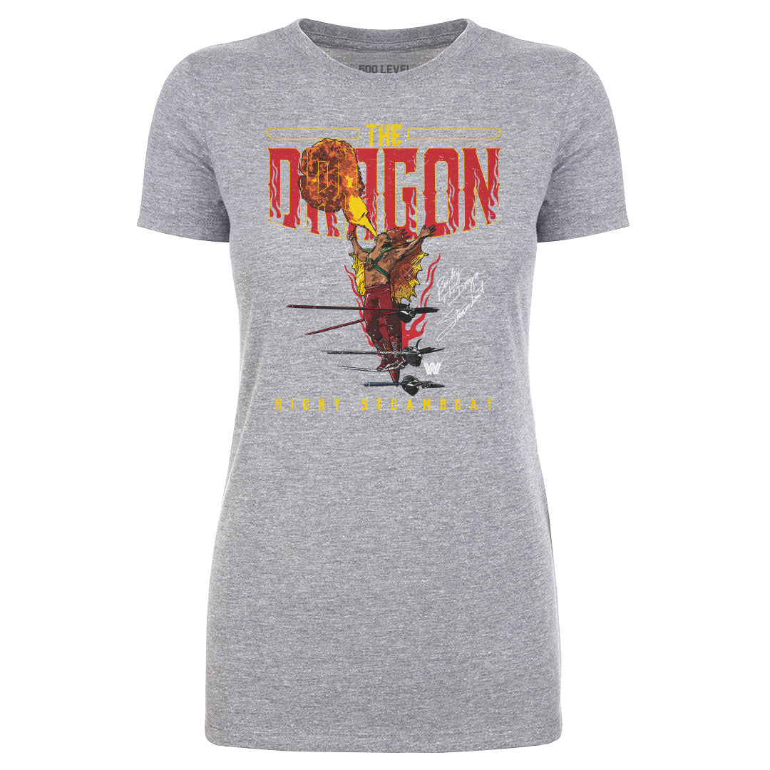 Ricky The Dragon Steamboat Fire WHT