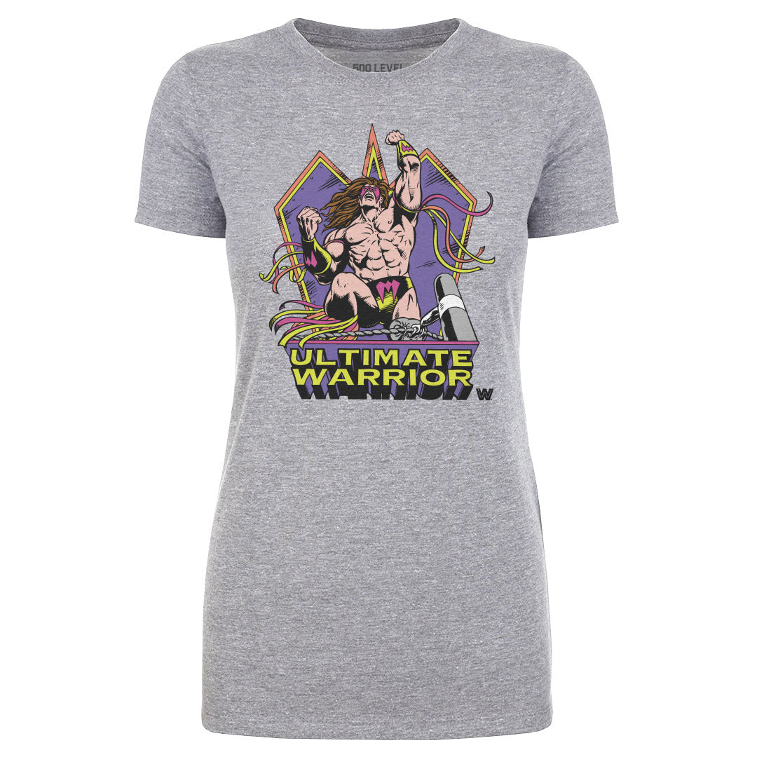 Ultimate Warrior Retro Vector WHT