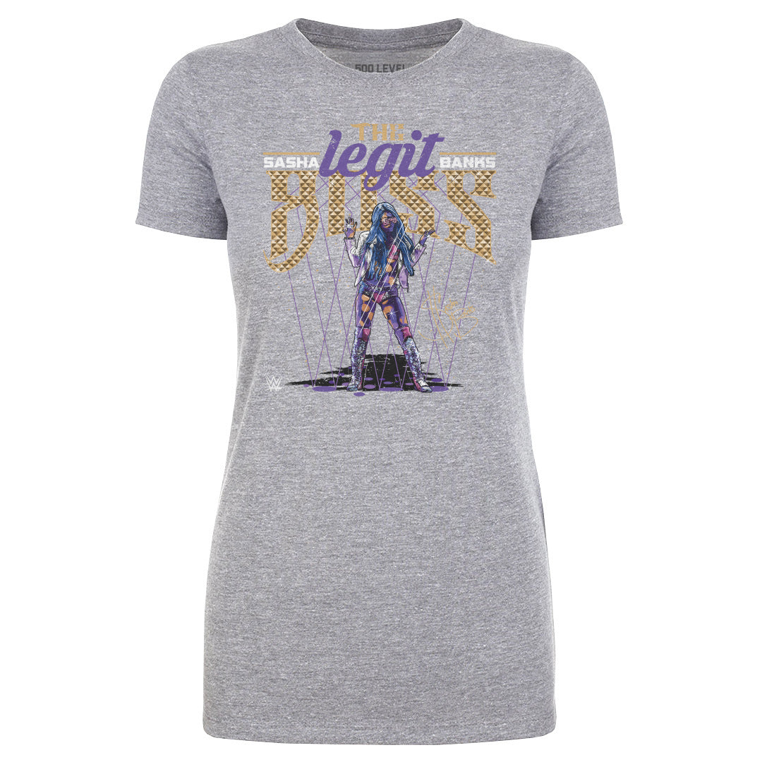 Sasha Banks Legit Boss Lights WHT