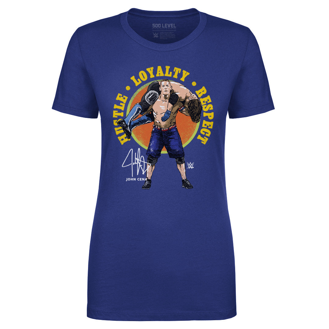 John Cena Hustle Loyalty Respect WHT