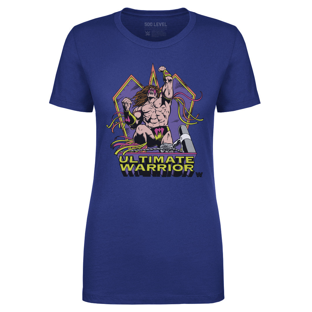 Ultimate Warrior Retro Vector WHT
