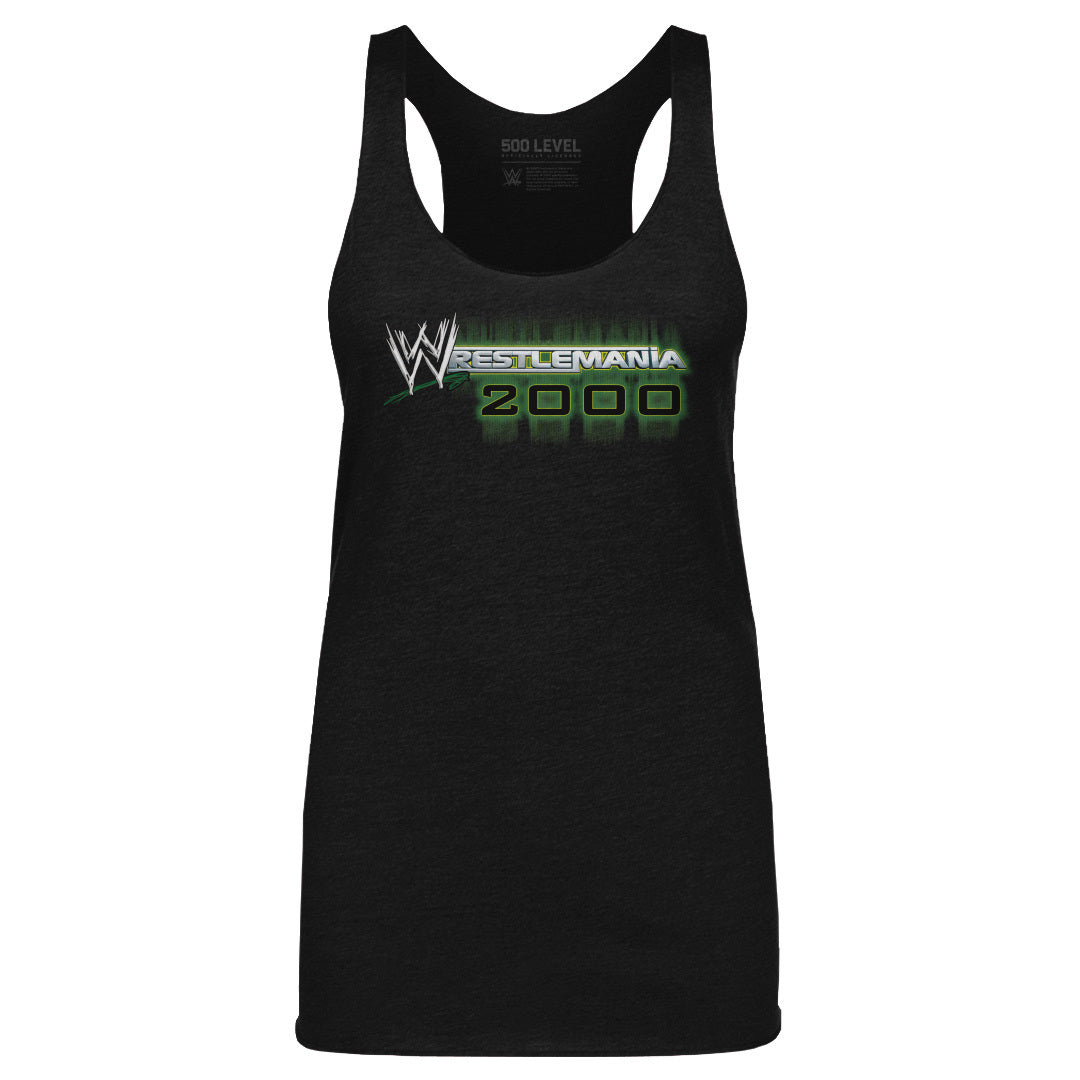 WrestleMania 2000 Logo WHT