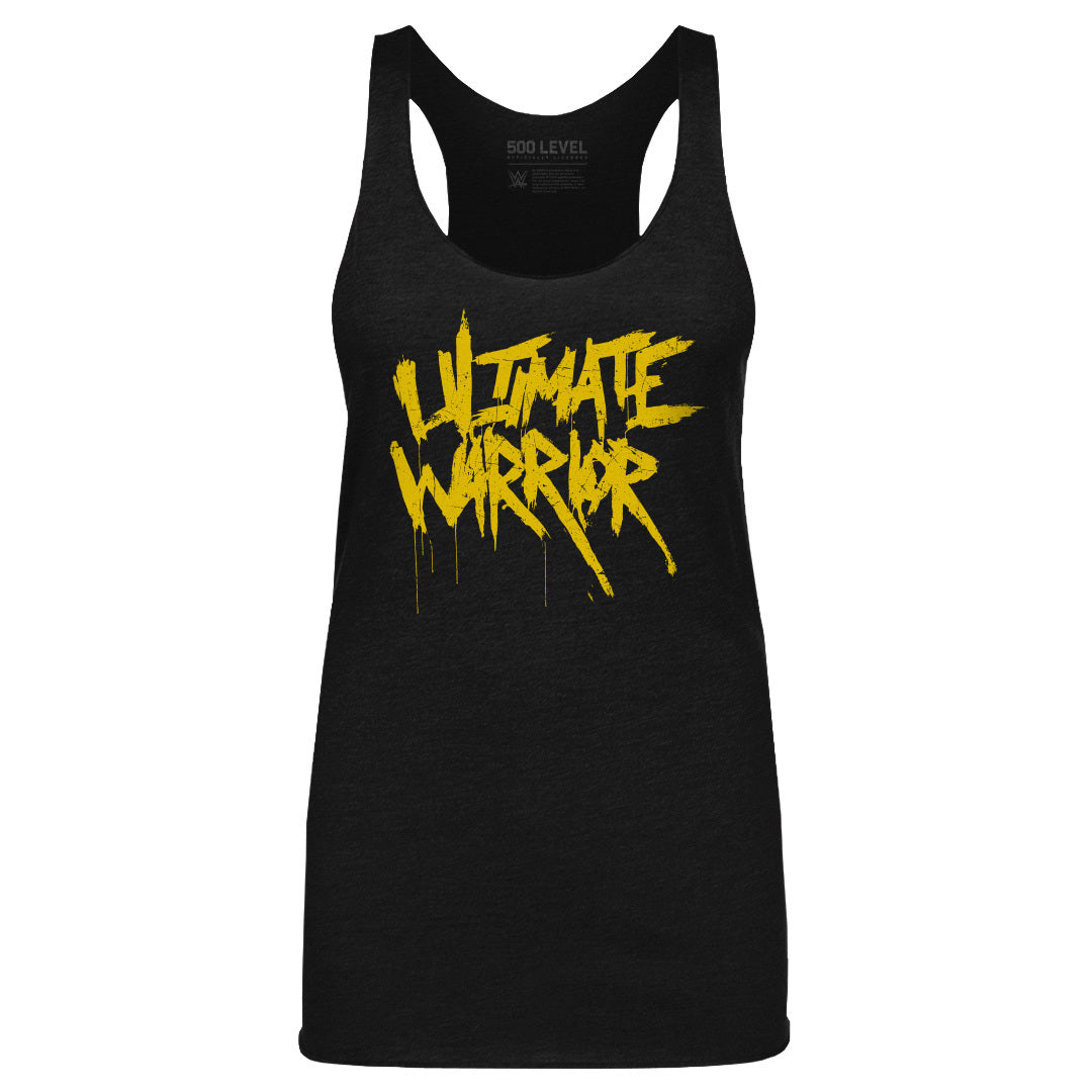 Ultimate Warrior Name Grunge WHT